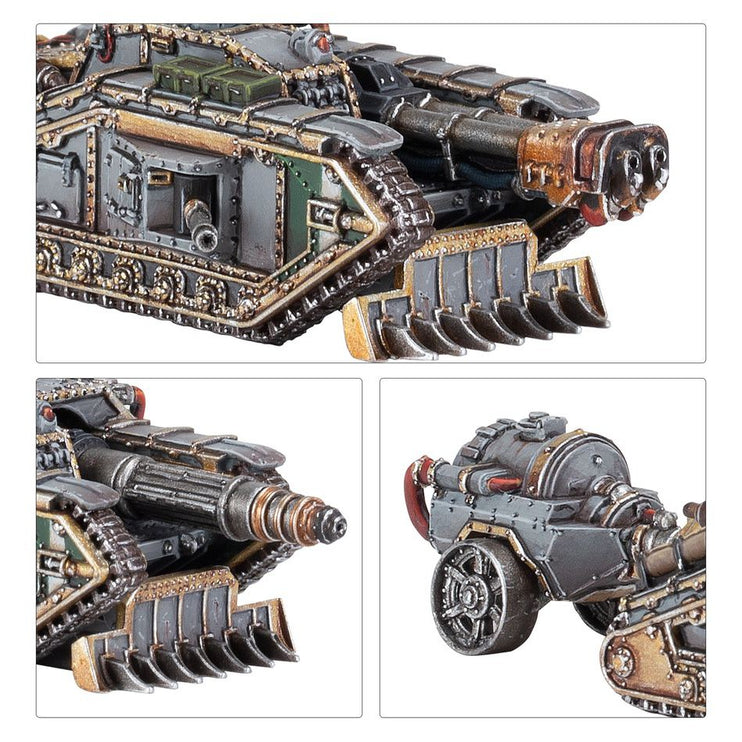 Games Workshop Warhammer The Horus Heresy Legions Imperialis Solar Auxilia Malcador Infernus and Valdor Tank Destroyers