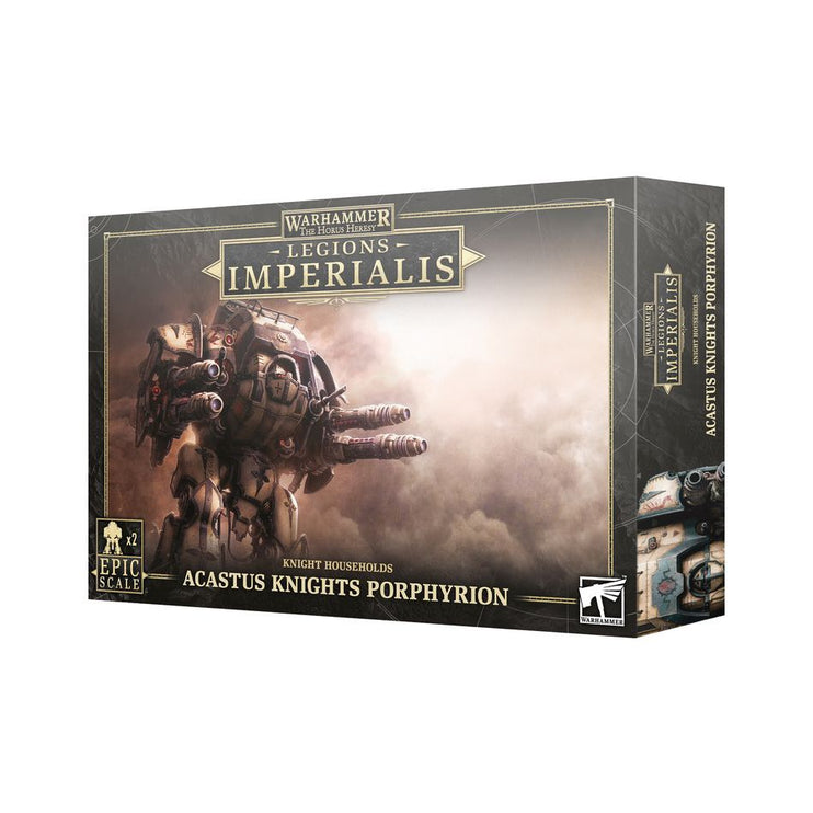 Games Workshop Warhammer The Horus Heresy Legions Imperialis Knight Households Acastus Knights Porphyrion