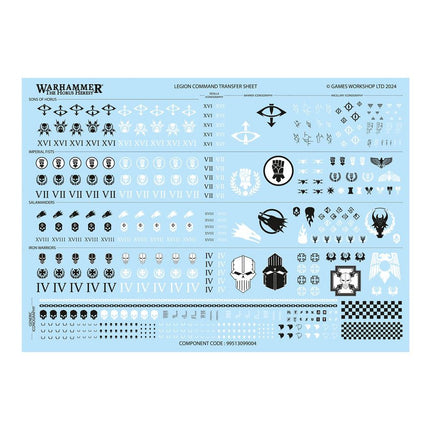 Games Workshop Warhammer The Horus Heresy Legions Imperialis Legiones Astartes MKVI Command Squad
