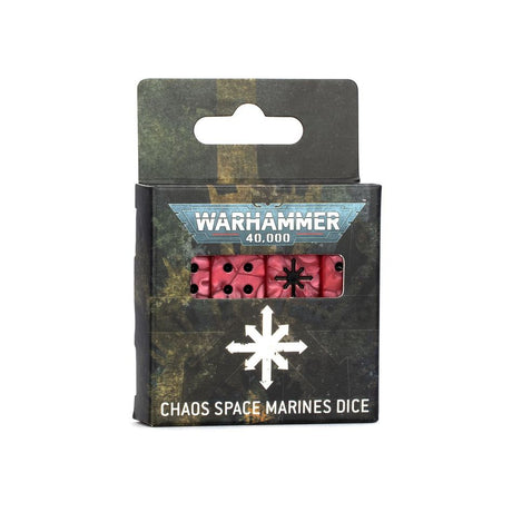 Games Workshop Warhammer 40K Chaos Space Marines Dice