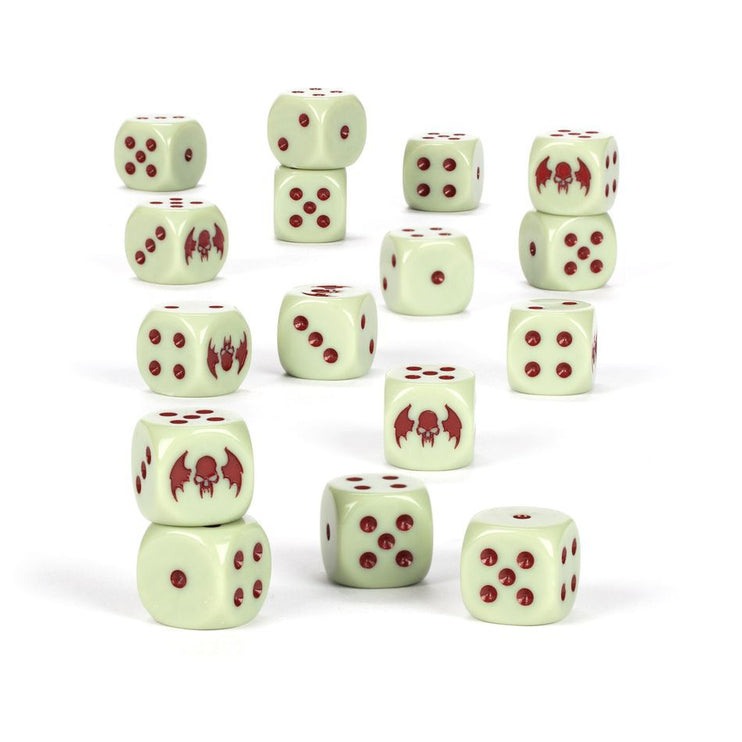 Games Workshop Warhammer Age of Sigmar Flesh-eater Courts Dice Set