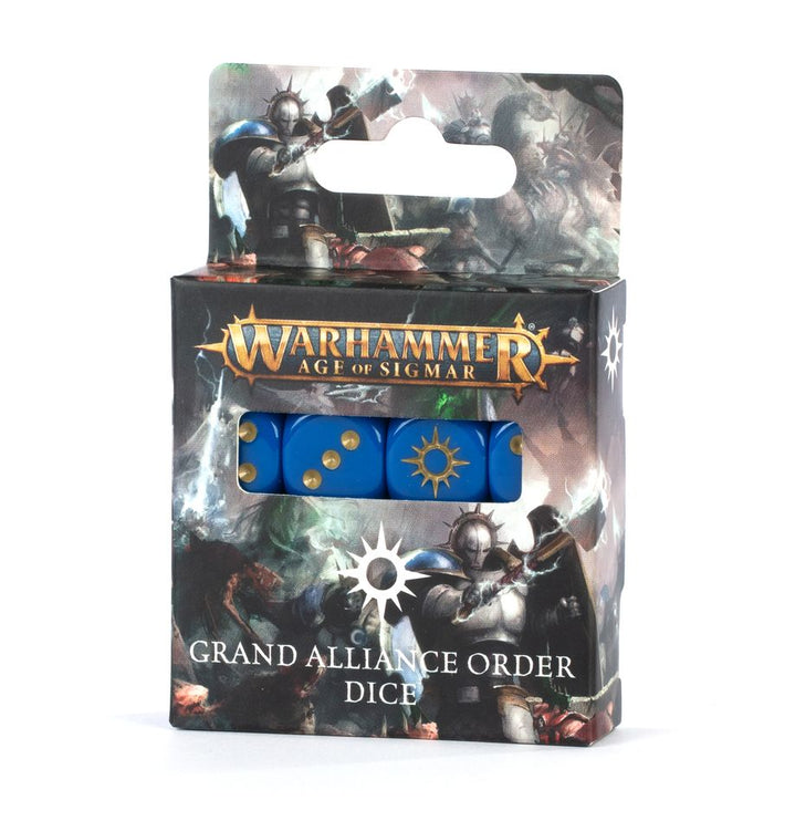 Games Workshop Warhammer Age Of Sigmar Grand Alliance Order Dice