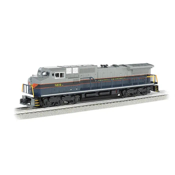 WILLIAMS #20430 NS HERITAGE SERIES GE DASH 9 SCALE DIESEL W/SOUND - CENTRAL OF GEORGIA #8101