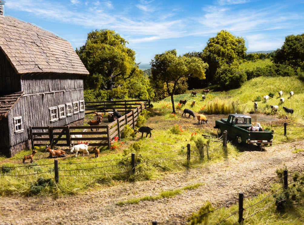 Woodland Scenics HO Scale Flock of Sheep