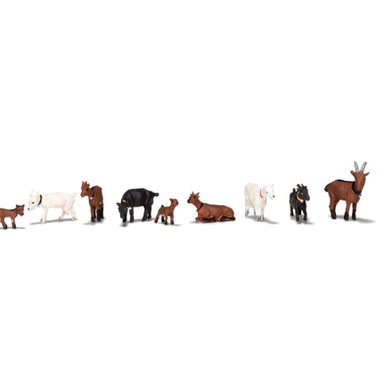 Woodland Scenics HO Scale Goat Herd