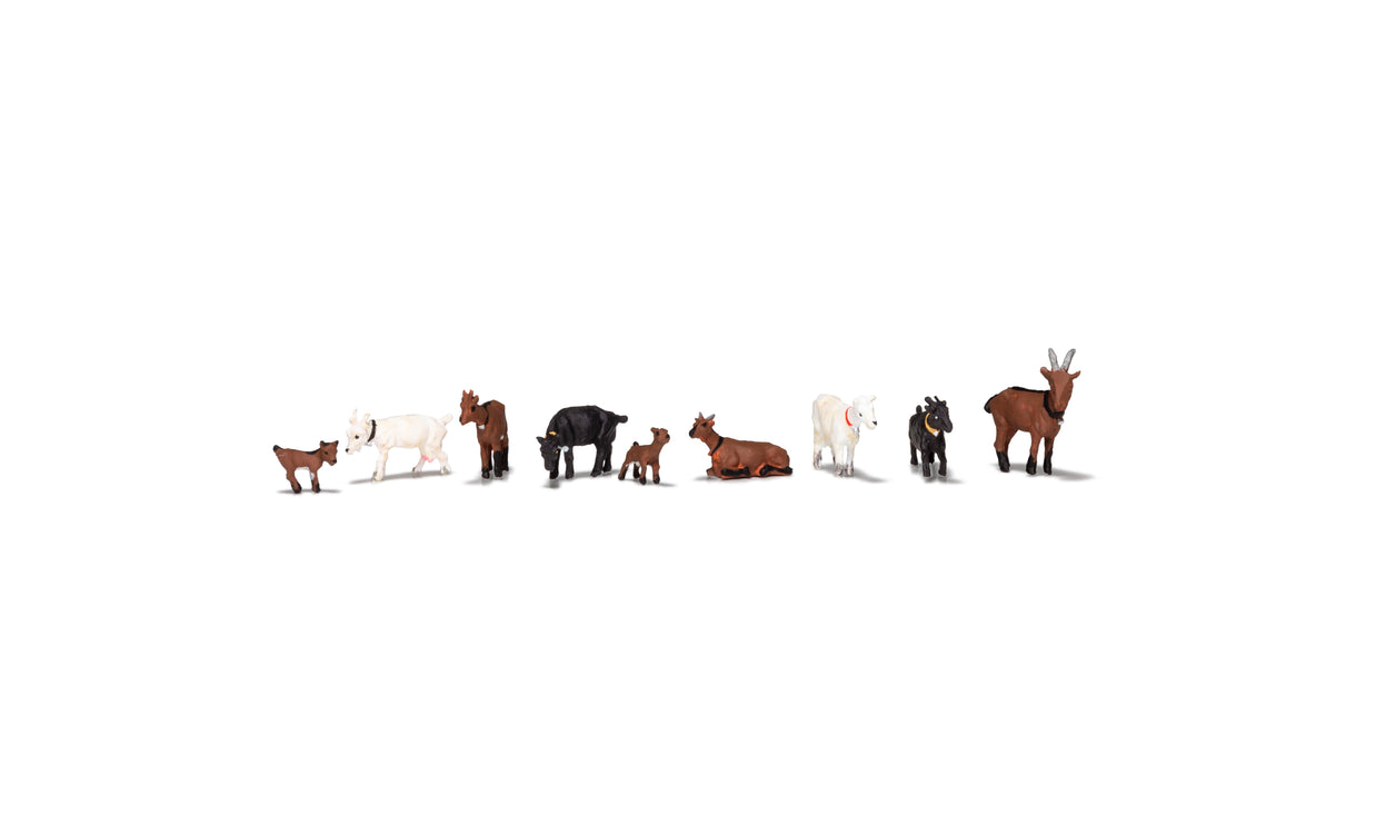 Woodland Scenics HO Scale Goat Herd