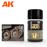 AK Interactive Fresh Mud Enamel Paint 35ml Bottle