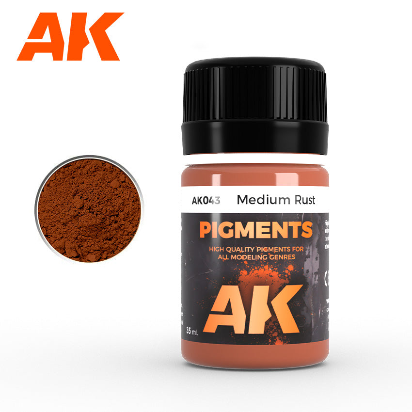 AK Interactive Medium Rust Pigment AKI043