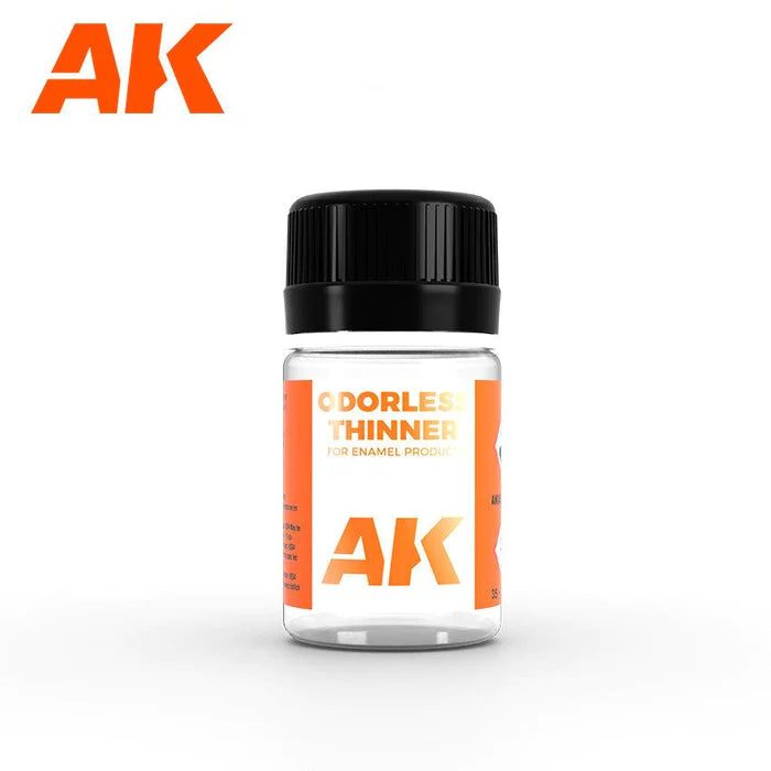 AK Interactive Odorless Enamel Thinner 35ml Bottle