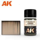 AK Interactive DAK Vehicle Streaking Grime Enamel Paint 35ml Bottle
