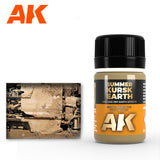 AK Interactive Summer Kursks Earth Ochre Wash Enamel Paint 35ml Bottle