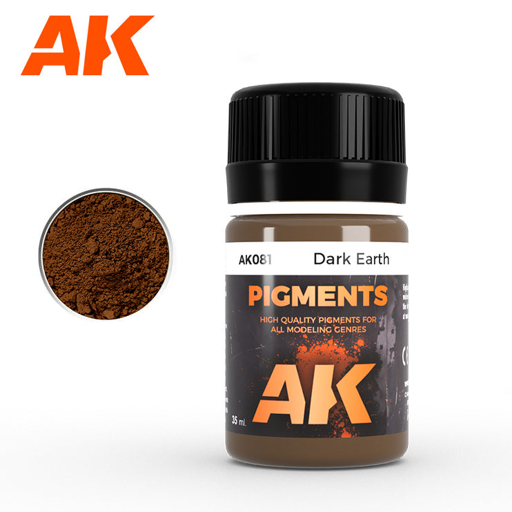 AK Interactive Dark Earth Pigment AKI081