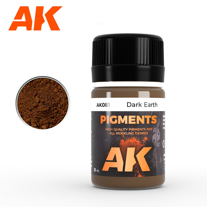 AK Interactive Dark Earth Pigment AKI081