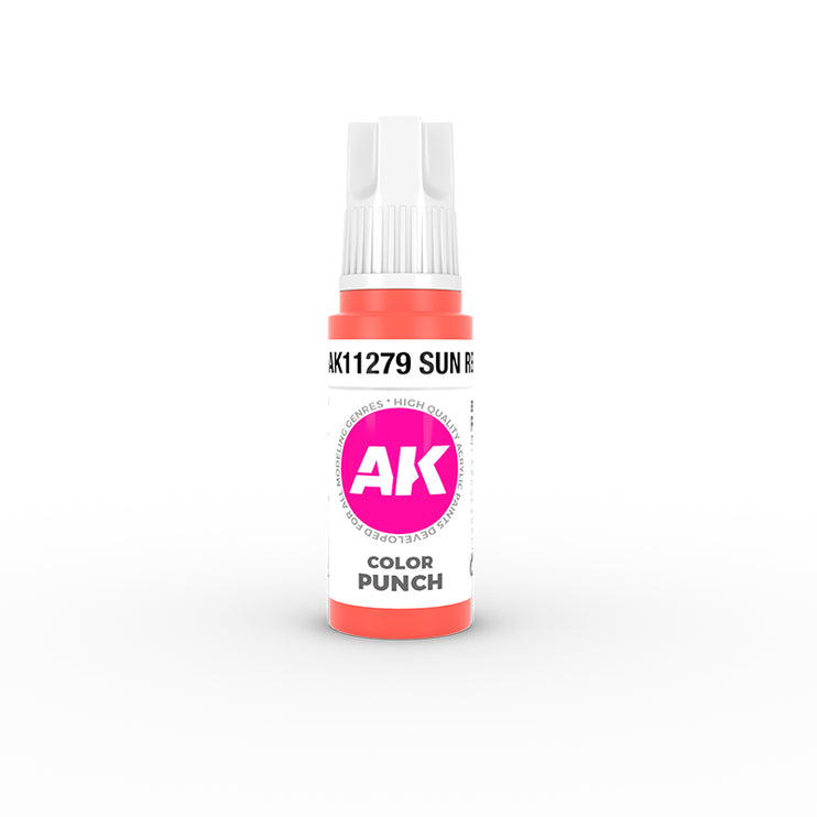 AK Interactive 3Gen Sun Red Color Punch