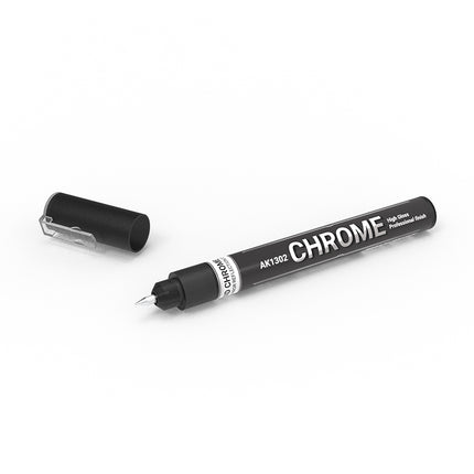 AK Interactive Chrome Metallic Liquid Marker | Fusion Scale Hobbies