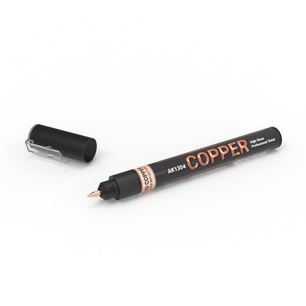 AK Interactive Copper Metallic Liquid Marker | Fusion Scale Hobbies