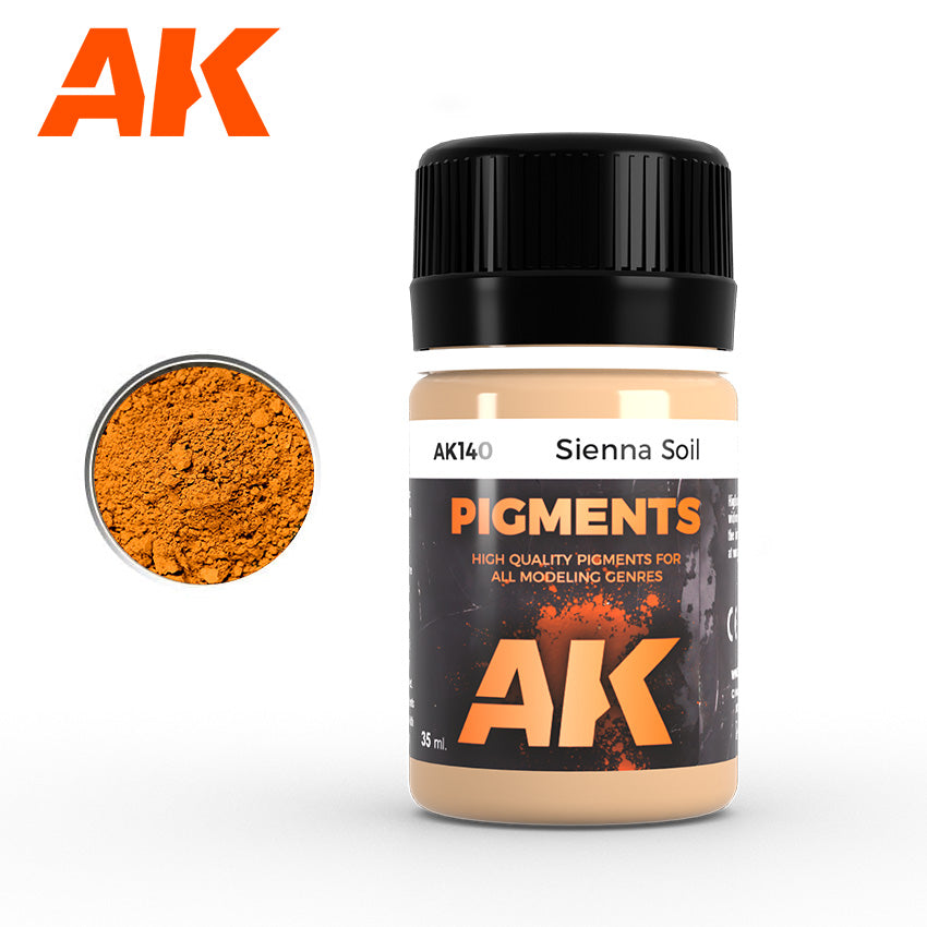 AK Interactive Sienna Soil Pigment AKI140