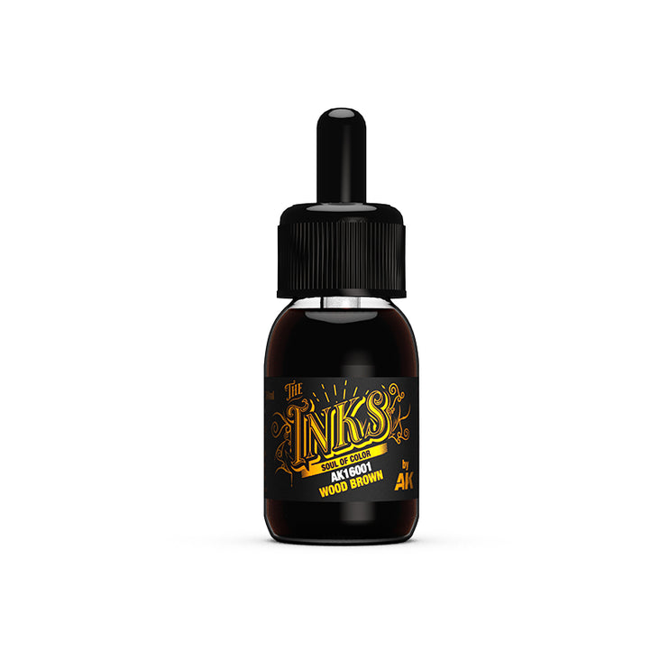 AK Interactive The INKS Wood Brown 30 ml