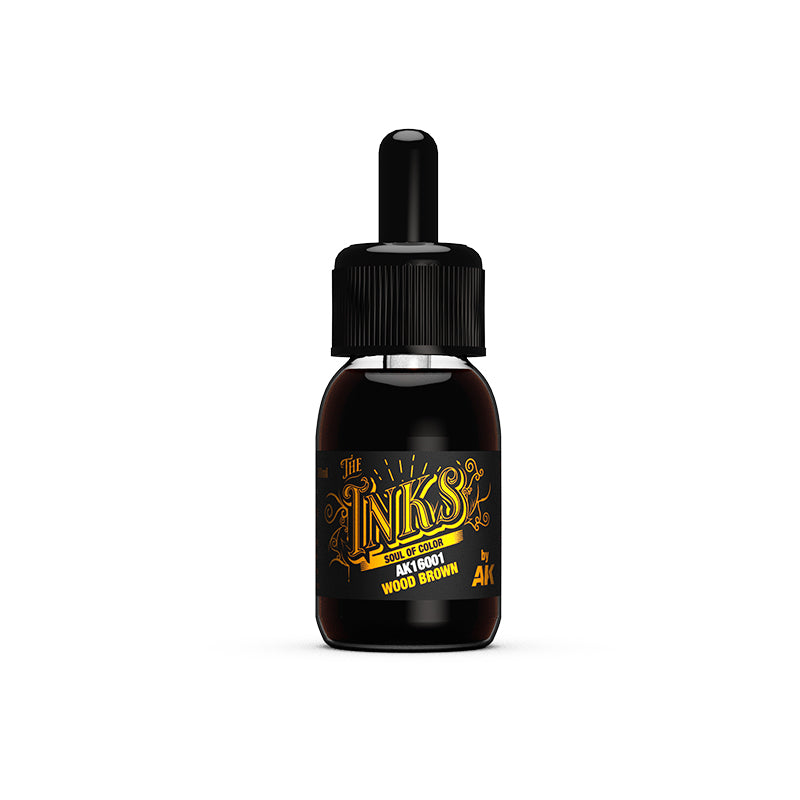 AK Interactive The INKS Wood Brown 30 ml