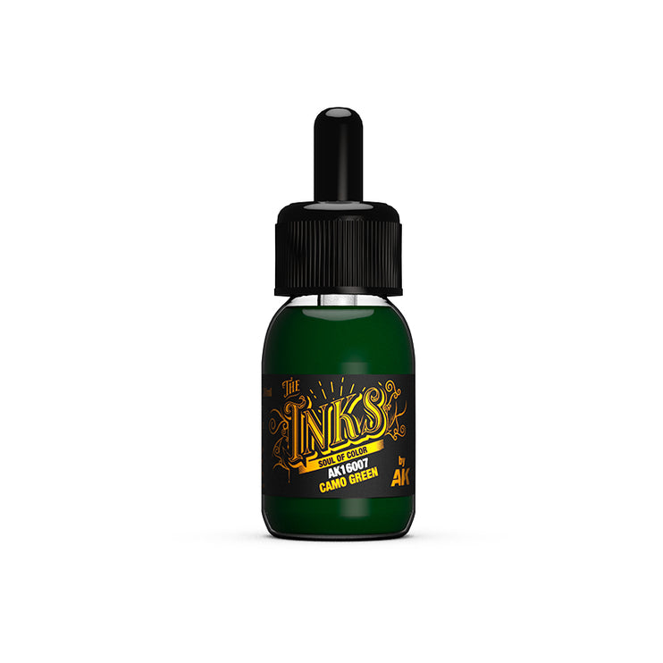 AK Interactive The INKS Camo Green 30 ml