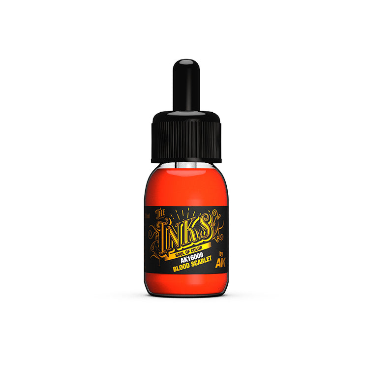 AK Interactive The INKS Blood Scarlet 30 ml