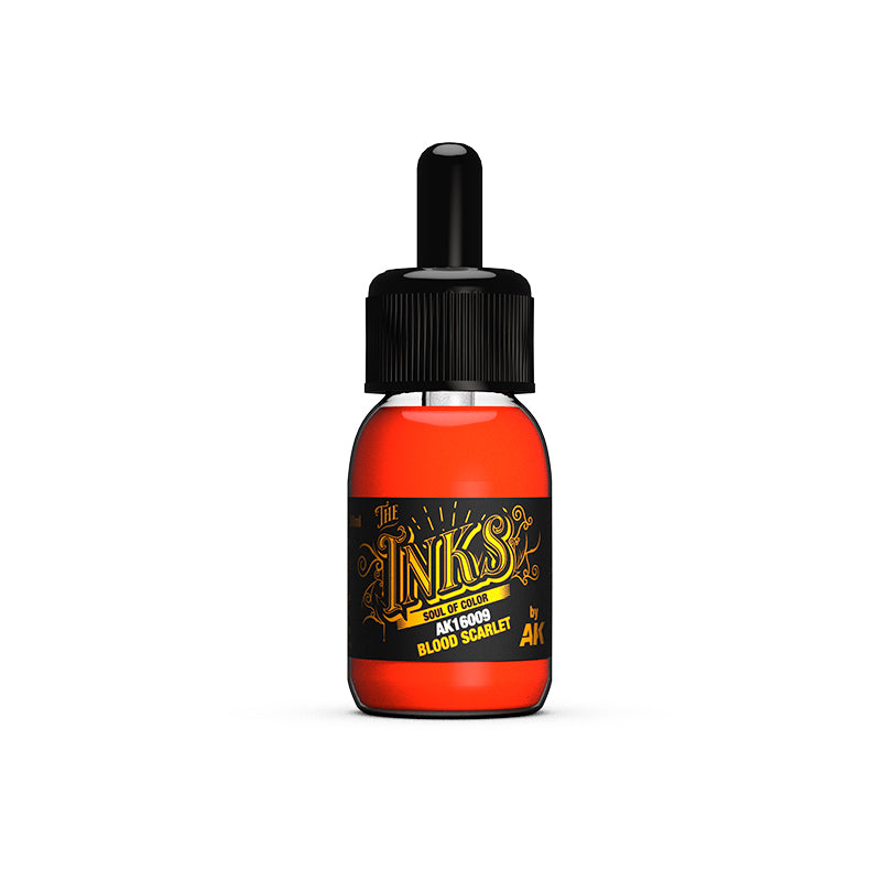 AK Interactive The INKS Blood Scarlet 30 ml