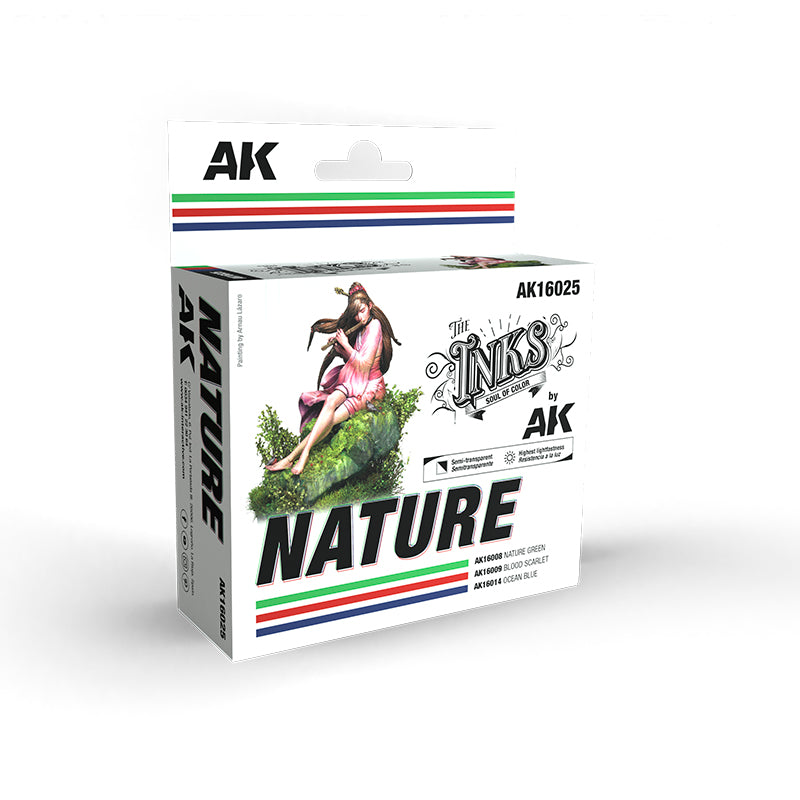 AK Interactive The INKS NATURE Set