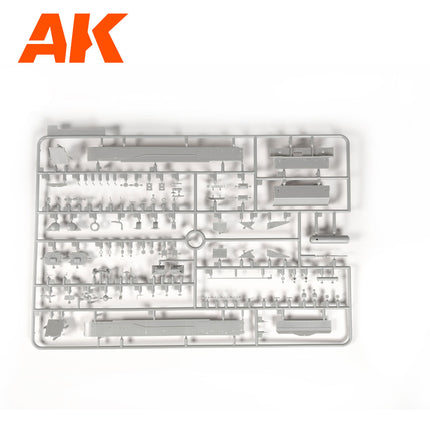 AK Interactive 1/35 PZ.KPFW.IV Ausf.D Deutsche Afrika Korps Plastic Model Kit