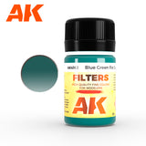 AK Interactive Light Green Filter for Vehicles Enamel Paint 35ml Bottle