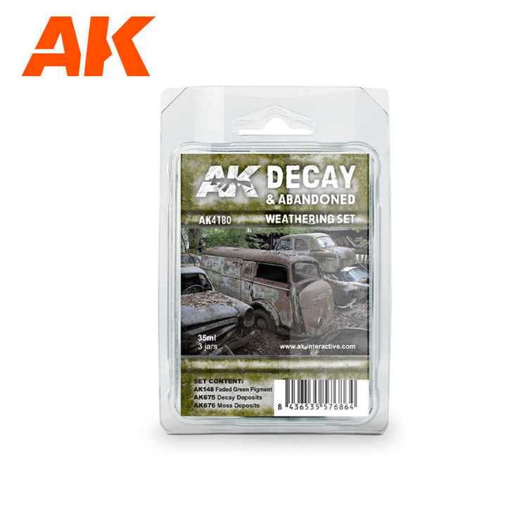 AK Interactive Decay & Abandoned Weathering Set