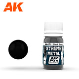 AK Interactive Xtreme Metal Black Base 30ml Bottle