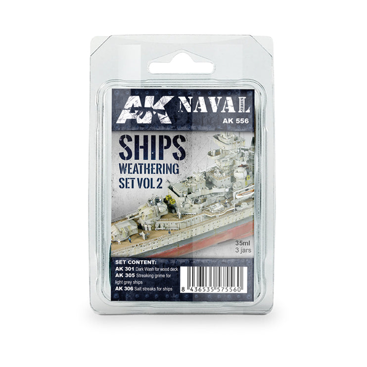 AK Interactive Ships Vol.2 Weathering Set