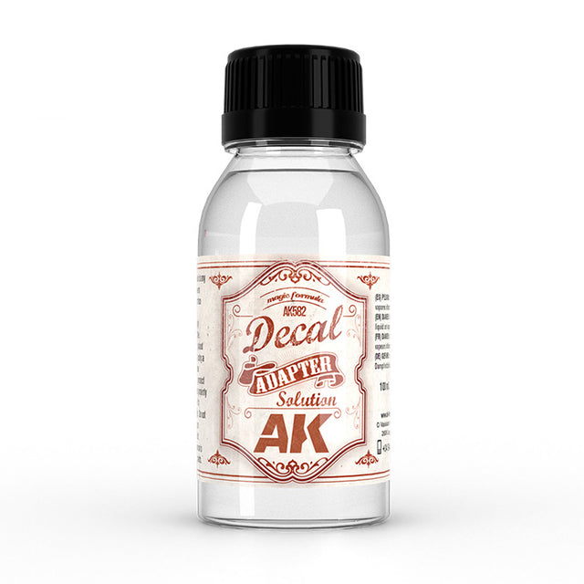 AK Interactive Decal Adapter Solution 100ml Bottle