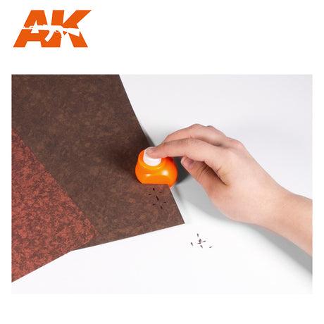 AK Interactive Leaves Punching Sheet Set (4 pcs, A4 size)