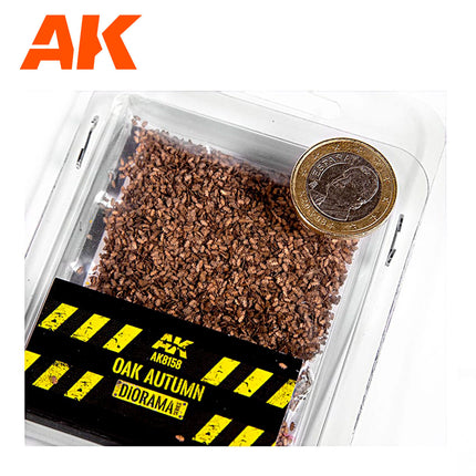 AK Interactive Oak Autumn Leaves - 28mm 1/72 (Bag 7 grams)