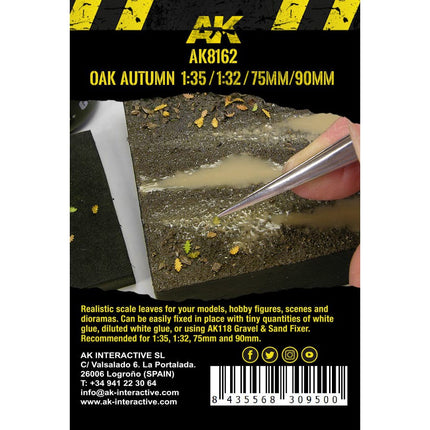 AK Interactive Oak Autumn Leaves 1/35 (Bag 7 grams)