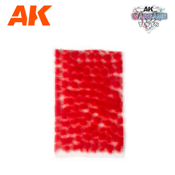 AK Interactive Red Wargame Tufts 4.5mm