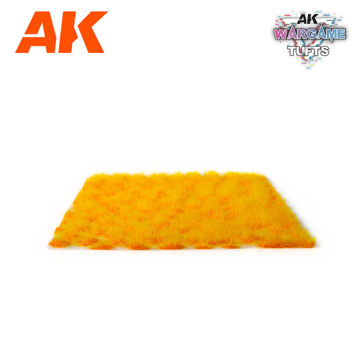 AK Interactive Orange & Yellow Wargame Tufts 4.5mm