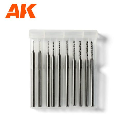 AK Interactive Drill Bits (0.4-1.3)