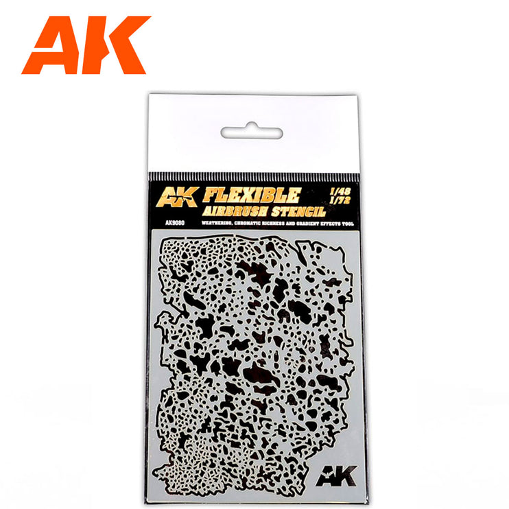 AK Interactive Flexible Airbrush Stencil 1/48, 1/72