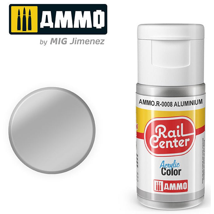 Ammo Mig Rail Center Aluminum (15ml)