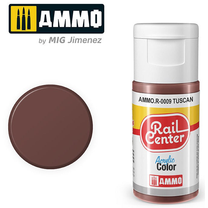 Ammo Mig Rail Center Tuscan (15ml)