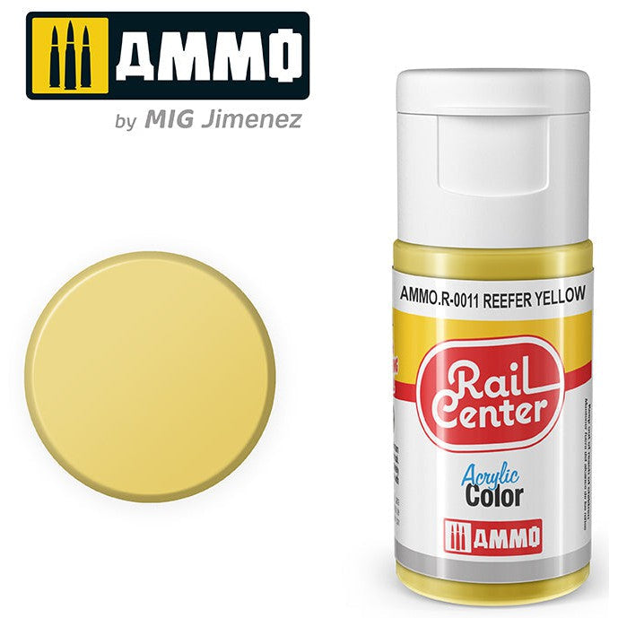 Ammo Mig Rail Center Reefer Yellow (15ml)