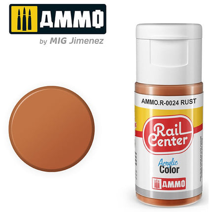 Ammo Mig Rail Center Rust (15ml)