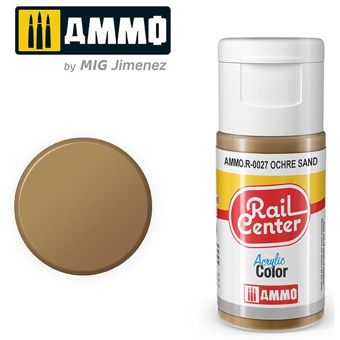 Ammo Mig Rail Center Ocher Sand (15ml)