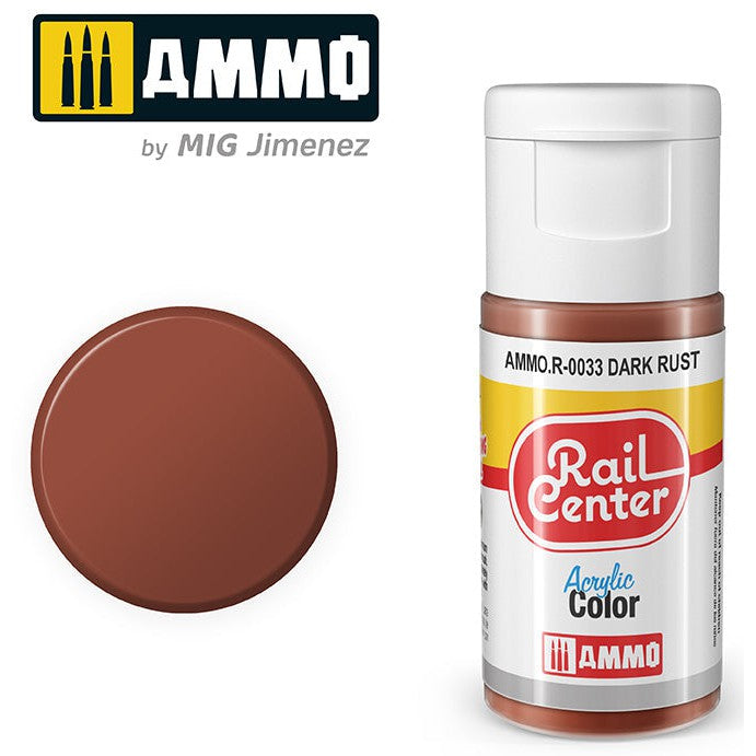 Ammo Mig Rail Center Dark Rust (15ml)