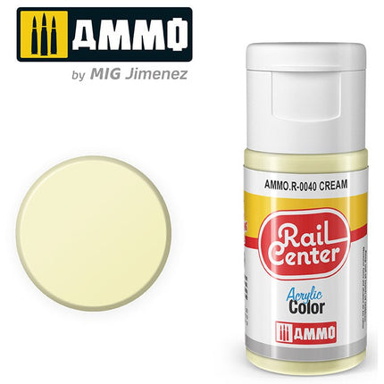 Ammo Mig Rail Center Cream (15ml)