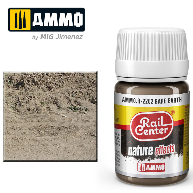 Ammo Mig Rail Center Bare Earth (35ml)