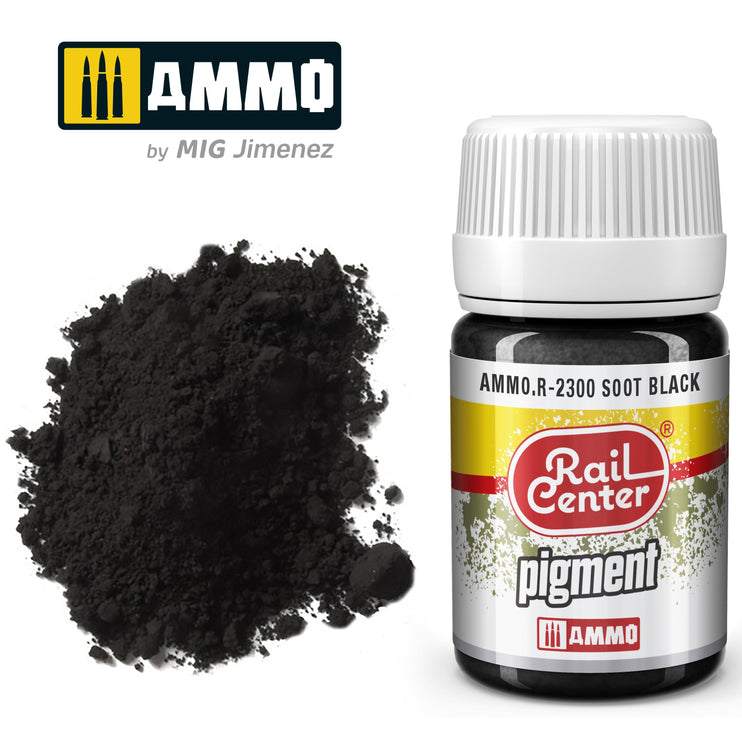 Ammo Mig Rail Center Soot Black (35ml)