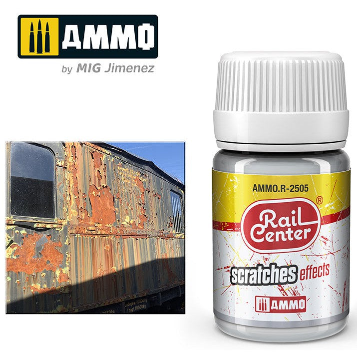 Ammo Mig Rail Center Scratches Effects (35ml)